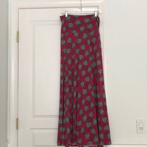 LuLaRoe maxi skirt